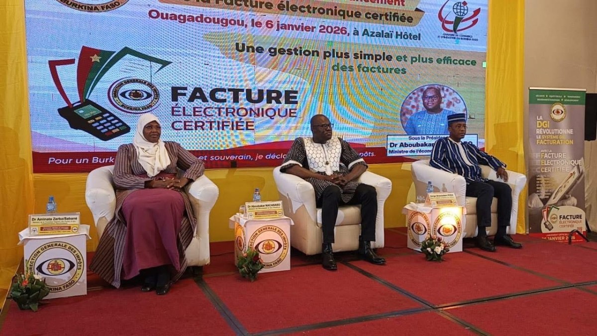 🔴&nbsp;Burkina Faso : la Facture électronique certifiée officiellement lancée pour une meilleure traçabilité et une gestion moderne des&nbsp;factures
